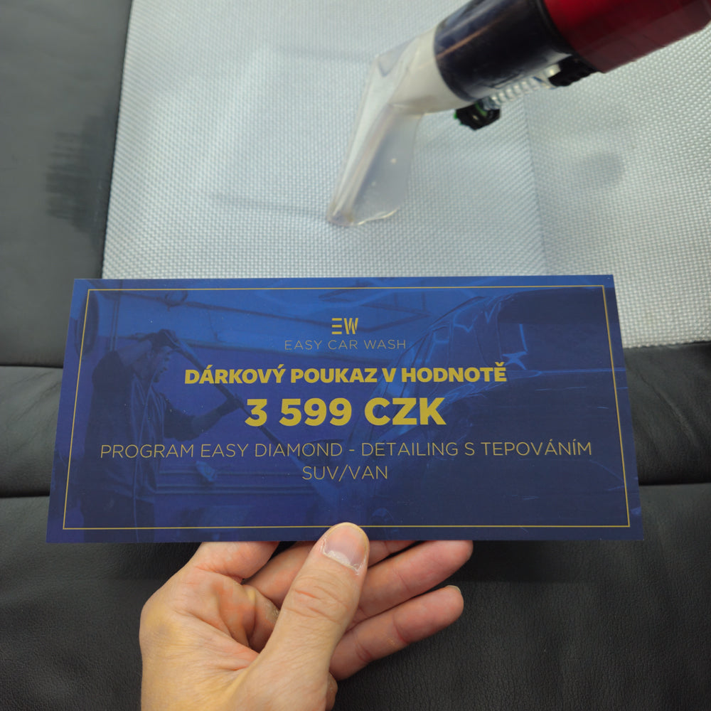Dárkový poukaz Easy Diamond Detailing s Tepováním
